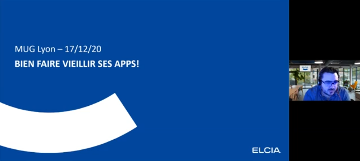 REX 'Bien faire Veillir ses apps'